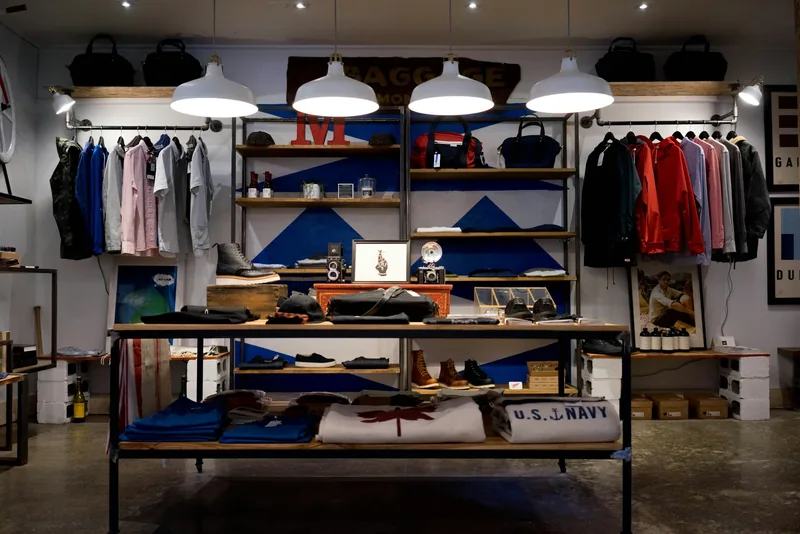 Retail interior where CCTV is commonly deployed